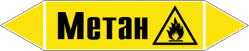 Маркировка трубопровода "метан" (пленка, 716х148 мм) - Маркировка трубопроводов - Маркировки трубопроводов "ГАЗ" - ohrana.inoy.org